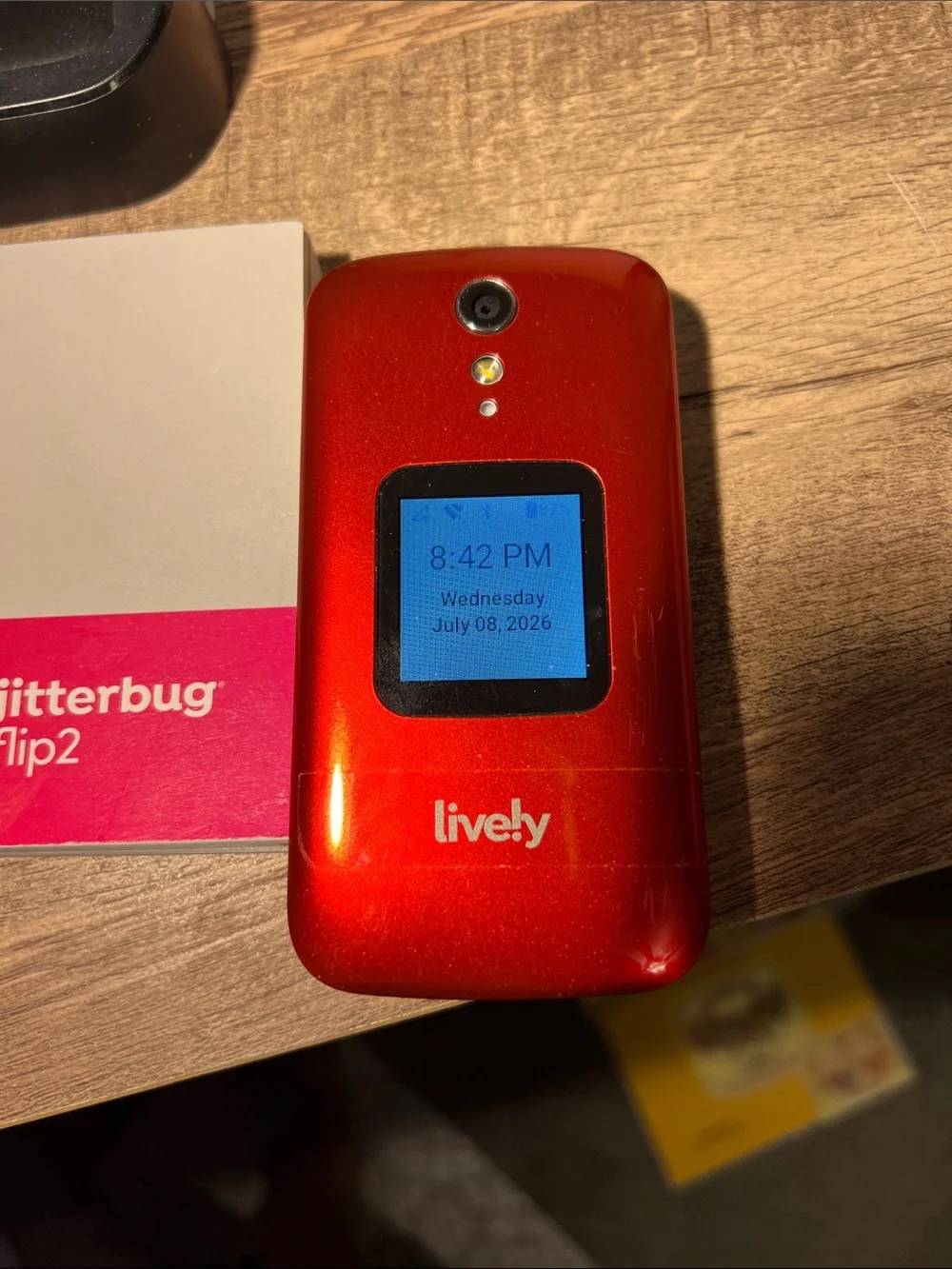 Jitterbug Flip2 Cell Phone for Seniors Gray